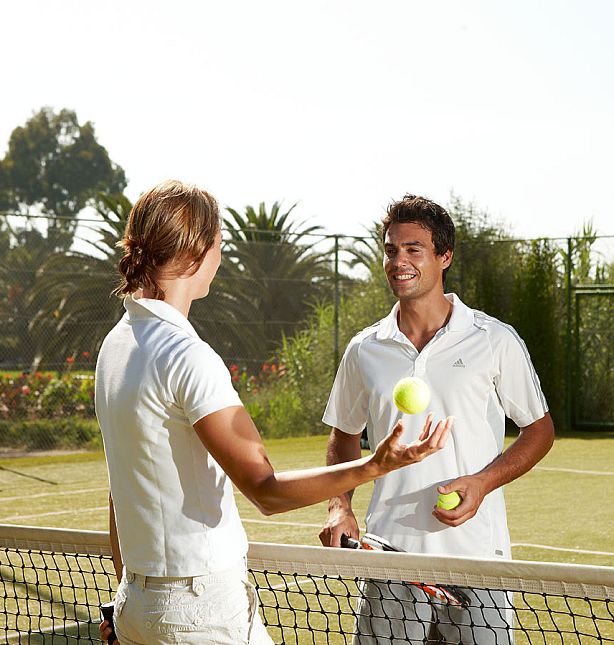 Quarzsand Tennisplatz